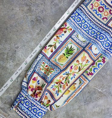 مانتو پیراهنی طرح طوطی