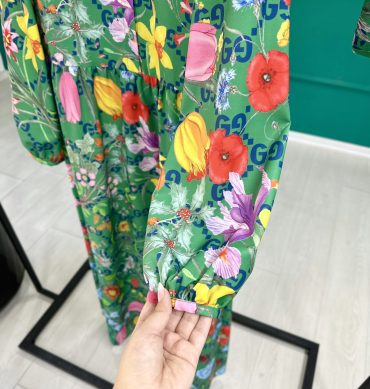 مانتو پیراهنی طرح گوچی