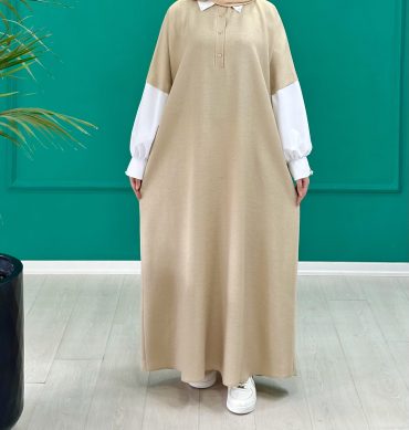 مانتو عبایی مروارید