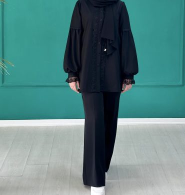 تونیک دانتل مشکی