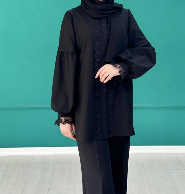 تونیک دانتل مشکی