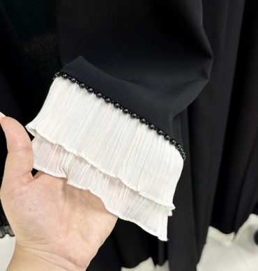 مانتو عبایی پلیسه
